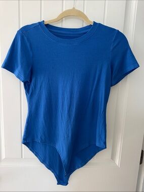 Royal Blue Short Sleeve Bodysuit